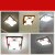 KEDOETY新中式客厅灯现代简约创意卧室灯LED灯方形实木中国风灯具 花色 08款45*45cm-24.瓦