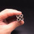 德克邦圆形带孔耐高温钐钴强磁铁直径8-10-15-18-20-25圆孔磁铁不退磁高温磁铁25*5-5 （一件5个）焊带