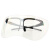 定制电焊眼镜焊工专用防弧光防飞溅防护大视野烧焊镜片透明防风护目镜 大视野L-茶色