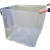 PE透明四方袋防尘防雨加厚立体方底塑料袋大型机器生产设备包装袋 (长160*宽160)*高180cm