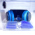 柏木格（BAI MU GE）蓝色变色硅胶干燥剂相机钢琴变压器耳蜗电子产品500克g瓶装防潮珠