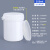 油墨罐塑料罐子级水溶肥液体肥包装密封空罐分装瓶1升500ML 【易拉罐】350ml白色