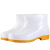 雨靴硅胶雨鞋水鞋加工防水防滑劳保鞋厂厨房短筒鞋工作鞋 白色低帮 X201 36