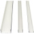 丹斯提尼c塑料U型线条白色护角收边条槽收口包边压边装饰条分隔角线 10*5U型线条1根(截断发) 2米/根