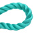 尼龙绳 绿色 耐磨防滑塑料绳子 货车捆绑绳 直径1mm*400m