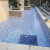 曼坤泳池水晶拼图玻璃马赛克纯色背景墙卫生间厨房水鱼池蓝白地砖 三色浅蓝 30×30