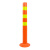 金诗洛 KSL203 警示柱 塑料反光弹力柱 道路隔离柱 交通设施 防撞柱路桩 路障柱(53cm-不倒翁)