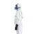 添盾 TD-BP9616胶条型 白色带帽连体式限次性工业防护服 白色 XXXXL