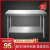 加厚201不锈钢桌子正方形工作台厨房切菜案台奶茶包装台打荷Q 加厚70长*50宽*80高 双层