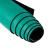 谋福CNMF防静电台垫 橡胶垫 绿色耐高温工作维修皮实验室桌垫【整卷】0.5米×10米×2mm  425