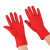 谋福CNMF9862 轻薄款高弹氨纶手套礼仪手套 轻薄氨纶红色款