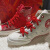 桐崎龙年限定鞋子2024新年款龙年限定纪念款红灰白色高帮百搭帆布鞋男 灰白色A08701 36.5