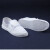 京斯坦 透气网格 白色工作鞋软底PVC白皮革单网鞋  白色*46码1双 