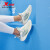 特步（XTEP）跑鞋男鞋夏季新款运动鞋透气减震透气休闲鞋977219110021 帆白/夕雾蓝 39