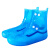 聚远（JUYUAN）防水鞋套雨天防雨水鞋套防滑耐磨成人男女下雨硅胶鞋套  蓝色 L 1双价