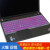 优微客联想Thinkpad键盘膜P15v E15P15sL15 屏幕膜蓝光保护膜 半透紫色键盘膜 T570/E580/L580/E15