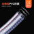 10米整根PVC钢丝管水管耐高温25mm真空管透明软管塑料50加厚油管 内径100mm厚4mm (10米价)