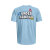 安德玛（UNDERARMOUR）夏季训练运动印花短袖T恤1381036 蓝色490 XXL