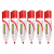 韩国东亚（DONG-A）SOHO白板笔 短笔杆大容量单头白板笔 办公会议可擦易擦白板笔 WB503-13 12支/盒 红色