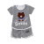 迪士尼（DISNEY）夏季儿童短袖套装纯棉男童t恤0-5岁宝宝短裤女童半袖 西瓜红 背心套-雏菊 80cm