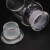 安达通 玻璃广口试剂瓶 加厚密封磨砂大口试剂样品瓶 透明60ml 
