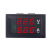 D85-2035VA双显小型电流电压表 LED高亮节能交流微型数显表 AC60-500V外置CT~99.9A