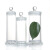 东部工品 标本瓶高硼硅透明玻璃密封罐直筒样品展示瓶实验室· 45*90mm