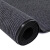 SS/苏识 PVC复合绒面防滑地毯垫 S-ST075 灰色 1134×130cm 双条纹 片