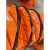 鲁识 黄色伸缩风管矿用油漆通风管道耐高温PVC帆布排气抽风排风机软管 手提式2-2 (8寸) 不含管