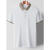 利郎2024夏季男式polo衫纯色短袖宽松商务 大众流行日常穿搭男装衫 白色 120