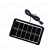 5v10w太阳能充电板5v6w太阳能板usb接口户外发电板5伏光伏板输出 6V 1W塑料壳 线长3米