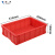 添亦 塑料周转箱工具零件盒储物收纳整理箱 红色575-140系列外尺寸615*420*150mm