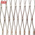 夜莺 304不锈钢卡扣绳网动物园笼舍鸟语林编织绳网幼儿园阳台高空安全防护防坠网 卡扣款1.5mm粗20cm孔1平米