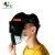 大杨107自动变光电焊面罩 1个 太阳能防飞溅焊工焊接面屏氩弧焊头戴式焊帽 定制