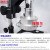 纽荷尔 3D显微镜连续变倍光学显微镜工业视频显微镜厂家电子元件线路电镀焊锡品质检测 3D-Y500