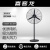 喜客龙（XIKELONG）工业风扇500塑叶落地款 商用户外工厂车间超大风强力牛角电风扇大功率大风力