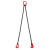 尚留鑫 起重链条吊索具2吨1.5米双腿G80锰钢组合吊具
