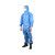 3M 防护服 4532+ 带帽连体防护服 喷漆服 防尘服 蓝色 XL