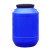 加厚化工桶塑料桶酵素桶25升50升密封储水桶带盖级发酵桶 50L蓝色普通款 配内盖