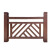 工来工往（GONGLAIGONGWANG）厂家直销仿木栏杆美丽乡村建设工程水泥仿木护栏河堤景观隔离围栏 款式一