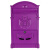 欧式别墅信报箱带锁信箱室外防水挂墙邮筒意见箱创意复古邮箱 马卡龙紫粉色