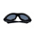 梅思安 /MSA  10108312欧特-GAF聚碳酸酯防雾防刮擦黑色镜片防护眼镜 1副 货期45-60天