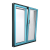 蓝斯LCM86系列铝合金窗 内倒平移窗漂移窗隔热隔音窗户定制进口五金 洞口面积/平米