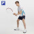 FILA 斐乐官方【黄景瑜同款】男短袖POLO衫2024夏季网球运动翻领上衣