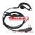 定制适用于海能达对讲机PD500耳机PD530 TD510 TD520黑线耳挂式EH 经典耳挂 官方标配