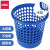 得力（deli）垃圾桶9556网状废纸篓多功能圆形塑料垃圾桶长久耐用230*250mm