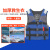 LWXF 救生衣 便携式浮力背心带反光条 户外应急救灾抗洪抢险带口哨 蓝色（儿童款）