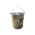 云筑 铁桶白铁皮桶提水桶 加厚铁皮桶圆桶 提水桶 上直径30 下直径20.5 高是26.3 一个装 企业定制