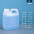 塑料桶加厚扁桶包装化工桶5kg 2.5L10公斤方桶消毒剂桶 2.5L(蓝色)(50个/件)