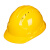 菱盾（LINGDUN）ABS透气式安全帽 黄色 配近电预警器通信电力 1个